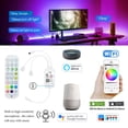 thumbnail image 2 of WiFi LED Strip Lamp Bluetooth Infrared 10M 20M 12V RGB Tape Works with Alexa Music Neon Ribbon Flexible Christmas Decor Lights, 2 of 7