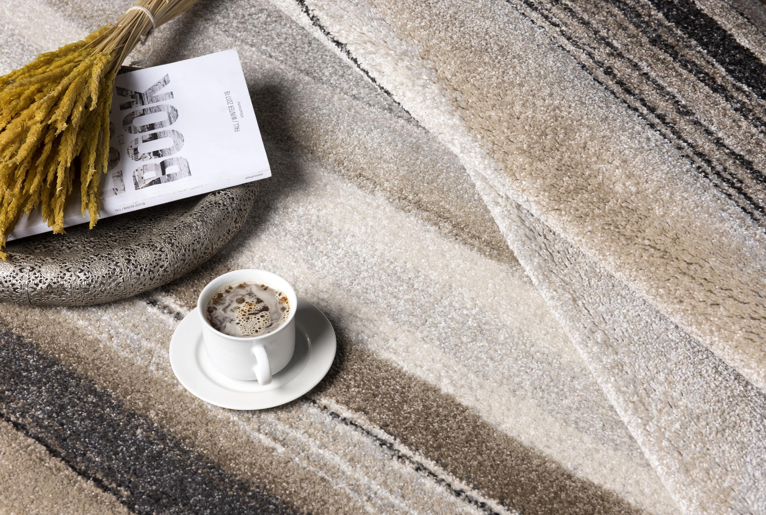 Rug Branch New Zealand Plush Collection Modern Abstract Area Rug