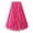 Hot Pink, variant on XIAONU Womens Skirts High Waisted Thin And Mesh A Line Cake Skirt Ladies Solid Color Casual Loose Elegant Midi Skirt
