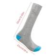 thumbnail image 3 of Calcetines eléctricos unisex con calefacción, cómodos calcetines eléctricos para senderismo, esquí, ciclismo, 3 of 7