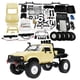 thumbnail image 1 of Ounissouiy 1 Juego de camiones modelo de coche RC, automóvil todo terreno para recreativo, rojo Kits de construcción modelo Amarillo, 1 of 6