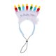 thumbnail image 1 of KAKOWELY Diadema para fiesta de cumpleaños, hermoso tocado, encantador tocado decorativo., 1 of 4