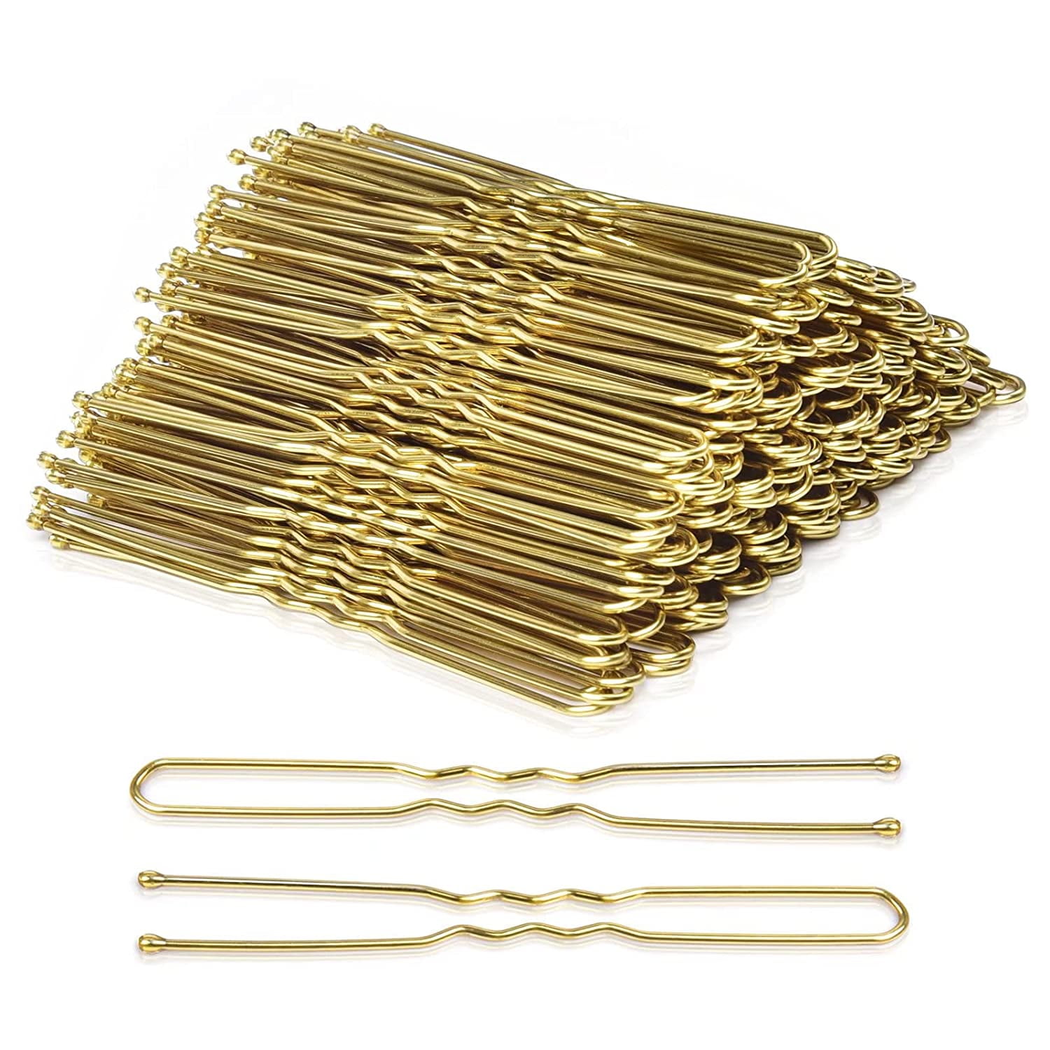 2.75" U Shaped Hair Pins Large Hair Pins for Thick Hair Blonde Bun Hair Pins for Women Girls