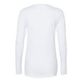thumbnail image 3 of LAT - Women's Fine Jersey Lace-Up Long Sleeve T-Shirt - 3538, 3 of 5