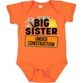 thumbnail image 3 of Inktastic Big Sister Under Construction Girls Baby Bodysuit, 3 of 5
