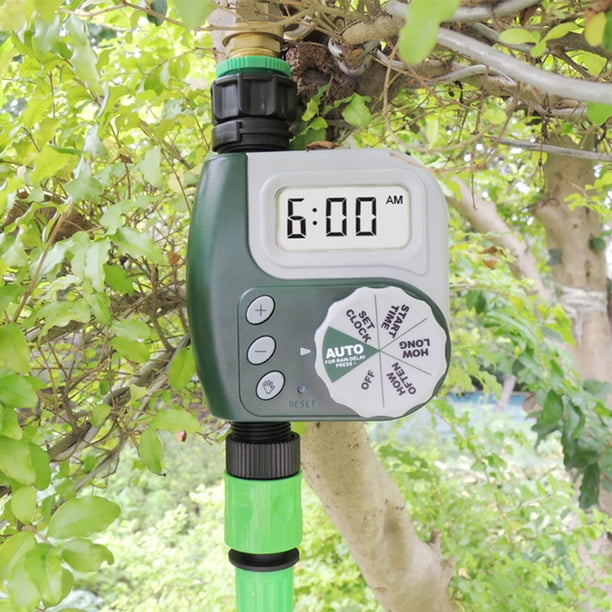 Temporizadores de agua de jardín Temporizador de manguera de agua de ahorro de agua para riego diario de plantas de césped Hugtrwg Para estrenar