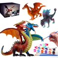 thumbnail image 1 of Kit de pintura SOLDAY Dragon Toys para niños de 3 a 12 años con pintura, 1 of 7