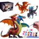 thumbnail image 1 of Kit de pintura SOLDAY Dragon Toys para niños de 3 a 12 años con pintura, 1 of 7