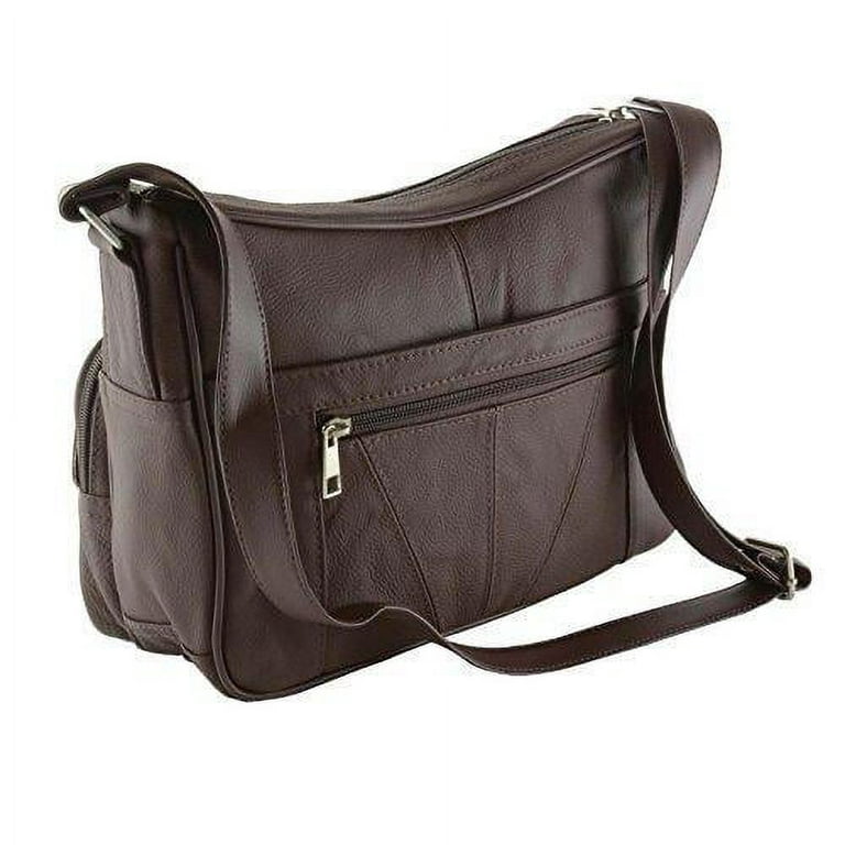 Black leather organizer discount purse