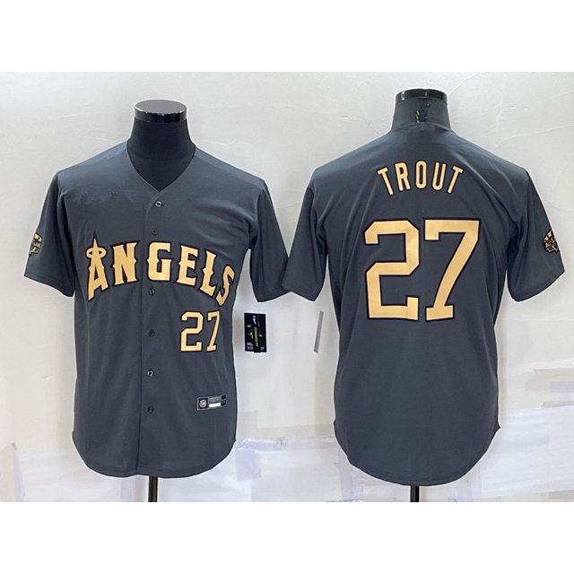 All-Star Baseball Jersey Angels 17#Ohtanl27# Elite Edition Fan Embroidered Baseball Jersey
