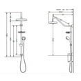 thumbnail image 2 of Pulse 1011-CH Kauai II Shower Head Set - Chrome Finish, 2 of 2