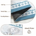 thumbnail image 6 of Non-Slip Rug Pad Rugs Ocean Starfish Conch Leaf Rectangle Area Rugs 5x7Ft Soft Carpet Pads for Living Room Kids Room, Marine Creature Eucalyptus Leaves, 6 of 9
