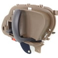 thumbnail image 3 of Interior Door Handle Compatible with 1995-1998 Chevrolet C1500 1999-2000 Cadillac Escalade Beige bezel with primed lever, 3 of 3