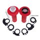 thumbnail image 4 of Mango de freno de goma de gel para manillar para Yamaha YZ125 2010-2020 (rojo), 4 of 4