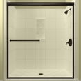thumbnail image 3 of Arizona Shower Door ES16670BNCLL 70.38 x 66 in. ESE Euro Enclosure Shower Door with Showerhead Left - Brushed Nickel, 3 of 6
