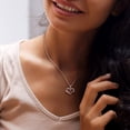 thumbnail image 6 of Everly Women's 1/10ct TW Diamond Two-Tone Sterling Silver Infinity Heart Pendant with Chain, 6 of 10