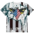 thumbnail image 1 of Patriotic Eagle of Philly All Over Youth T Shirt Multi YLG, 1 of 2
