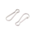 thumbnail image 2 of Unique Bargains 100 Pcs Chandelier Connectors Buckle Chrome Tone 15mm Long for Fastening Crystal, 2 of 2