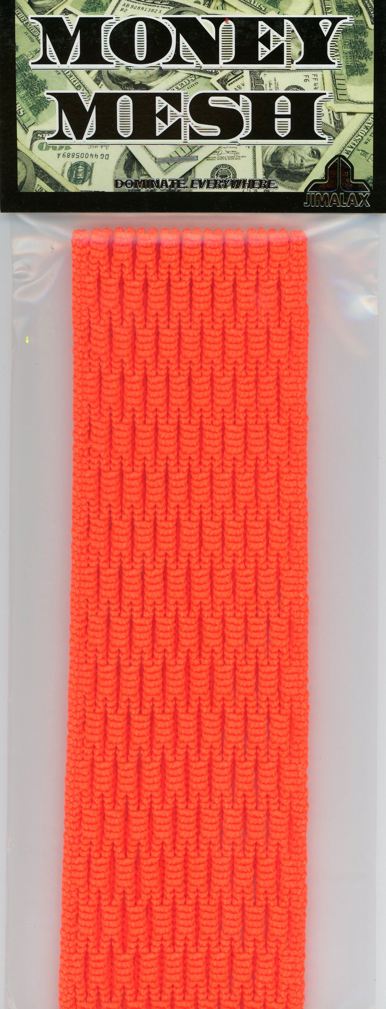 Jimalax Lacrosse by Performall Sports Money Mesh Attack Mesh Assorted Colors 
