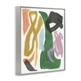 thumbnail image 3 of Stupell Industries Mid-Century Contemporary Modern Shapes Gray Framed Giclee Art, 11 x 14, by June Erica Vess, 3 of 8