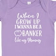 thumbnail image 4 of Inktastic Banker Like Mommy Future Job Boys or Girls Baby Bodysuit, 4 of 5