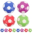 thumbnail image 1 of Raindrops 16pcs Assorted Color Mini Footballs for Kids Precision Design Durable ABS Table Soccer Game Balls for Fan Gear, 1 of 6