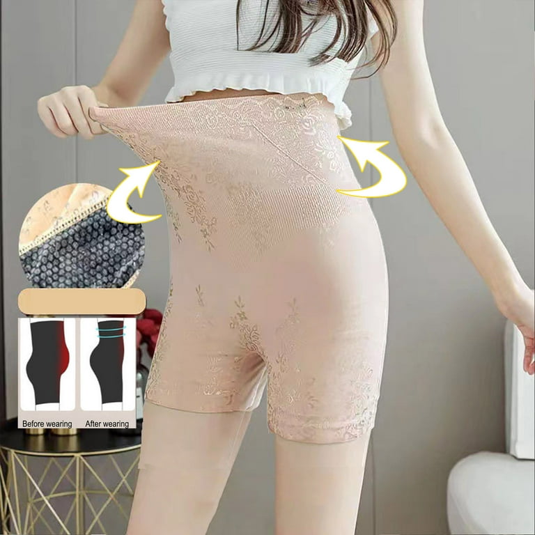 Amaping Shapewear for Women Tummy Control High Waist Shorts Body Shaper  Thigh Slimmer Butt Lifter Panties 