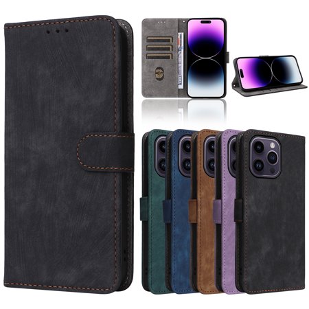 MZCHENYI phone case for Meizu 21 5G Diary flip phone case wallet, classic PU leather flip cover protection bumper card holder magnetic folding lanyard cover