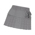 thumbnail image 1 of Minifalda bonita para disfraz, falda corta de cintura baja para boda, cóctel, vestido elegante gris, 1 of 9