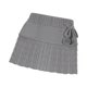 thumbnail image 1 of Minifalda bonita para disfraz, falda corta de cintura baja para boda, cóctel, vestido elegante gris, 1 of 9
