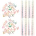 thumbnail image 2 of 200pcs Star Origami Papers Colored Star Paper Strips DIY Origami Stars Paper Strip, 2 of 6