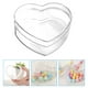thumbnail image 5 of KAKOWELY 5 cajas de dulces acrílicas con forma de corazón, transparentes, para regalo, 5 of 5