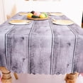 thumbnail image 4 of Greyghost Christmas Rectangle Tablecloth, Tabletop Cloth Decorative Fabric Kitchen Table Cover for Outdoor and Indoor, Wrinkle Resistant Washable Backdrop Curtain for Anniversary, Party, 71х57', 4 of 7