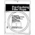 thumbnail image 2 of 1/4" x 100' Sashco 30251 Filler Rope Pre-Caulking Closed Cell Backer Rod, 2 of 2
