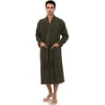 thumbnail image 4 of Men's Robe, Turkish Cotton Terry Kimono Bathrobe, 4 of 6