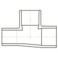 thumbnail image 2 of Lesso America 444-010 (100 Pack) , Plumbing, PVC Pipe Fitting,Street Tee, SCH40, 1", 2 of 4