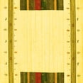 thumbnail image 1 of Ahgly Company Indoor Square Solid Yellow Modern Area Rugs, 8' Square, 1 of 4