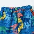 thumbnail image 4 of KAUOD Toddler Boys Dinosaurs Jogger Shorts,Summer Stretch Active Short Pants Kids Casual Pull-On Sport Shorts, 4 of 7