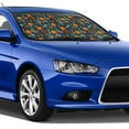 thumbnail image 5 of Kdxio Autumn with Pumpkins Print Windshield Sun Shade,UV Rays and Sun Heat Protection,Sunshade for Car Windshield,Car Shade Front Windshield - Small, 5 of 6