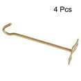 thumbnail image 3 of Uxcell Ceiling Hooks, 4.05''x1.57''x 11.8'' Screw Mounted Top Long Hooks, 4 Pack, 3 of 6
