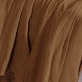 thumbnail image 4 of ZunFeo Linen Skirts for Women Flowy Summer High Waisted Midi A-line Boho Skirts for Beach Vacation, 4 of 9