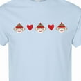 thumbnail image 4 of Inktastic Sock Monkey Heart Border T-Shirt, 4 of 5