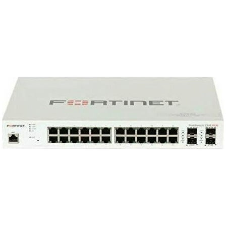 Fortinet FortiSwitch 224E 24Port L3 Managed -10/100/1000 Switch FS-224E