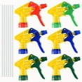 thumbnail image 2 of 6 Pcs Heavy Duty Chemical Resistant Trigger Sprayer Spray Bottle Nozzle Head, 2 of 7