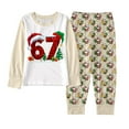 thumbnail image 3 of 67 Pajamas Pants Set 2 Piece 6 7 Joggers with Shirts Comfy Soft Lounge Sets, 3 of 5