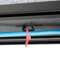 thumbnail image 3 of 36-1/4"W x 47-1/2"H Deluxe Electric Office Partition Panel with Partial Window, Blue, 3 of 4