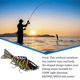 thumbnail image 5 of Soidarity Paquete de 3 señuelos de pesca de plástico de agua salada cebo falso atracción al aire libre Swimbaits artificiales Crankbait accesorio 10cm Pescar tipo 7 Soidarity OD023723-07, 5 of 6
