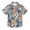 Ferocious Tiger Face, variant on Dailycode Small Short Sleeve Button Down Shirts Swan and Flowers Casual Shirt 3-10 Years