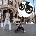 thumbnail image 3 of Kinderkraft APINO Compact Lightweight Baby Stroller, Auto-Fold Travel Stroller for Toddler, Only 16 lbs, Up to 48 lbs, 3 of 10