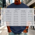 thumbnail image 4 of akafmk Mens Cotton T-Shirts Oversized Short Sleeve Crew Neck T-Shirt Loose Casual Basic Tee Summer Tops, Size 3XL, 4 of 6